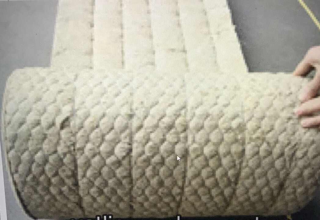 How is rock wool produced?