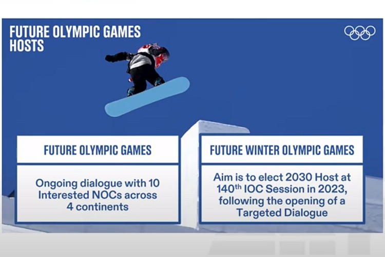 IOC says 2030 Winter Games selection on for 2023, and Esports should not be medal events yet; USADA chief ready to forgive Armstrong