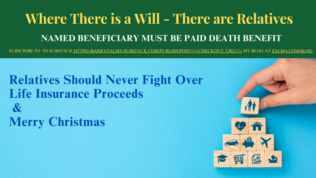 Named Beneficiary Must be Paid Death Benefit Named Beneficiary Must be Paid Death Benefit