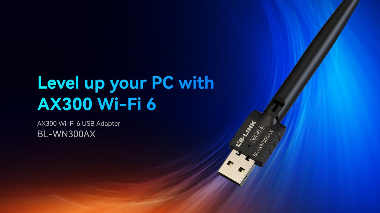 Introduce LB-Link BL-WN300AX AX300 Wi-Fi 6 usb network adapter