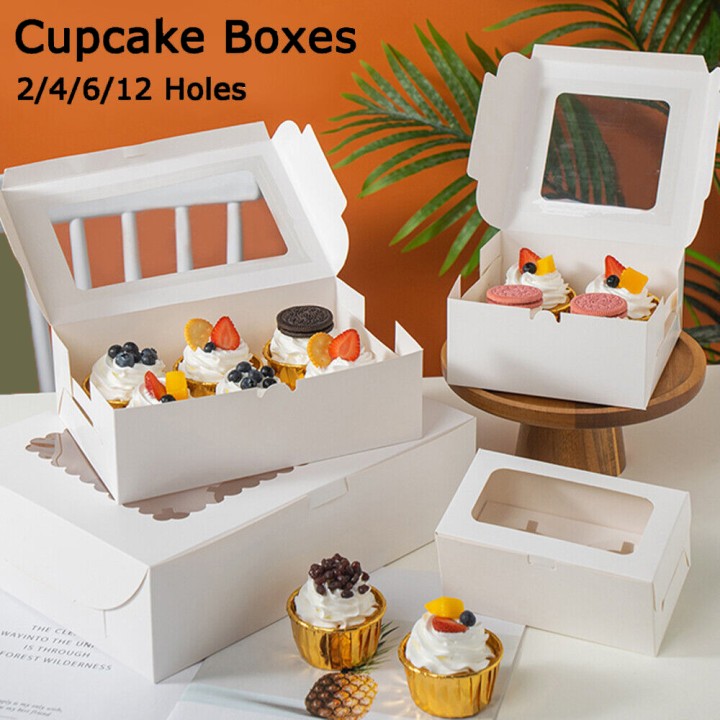 How to make a cupcake box template