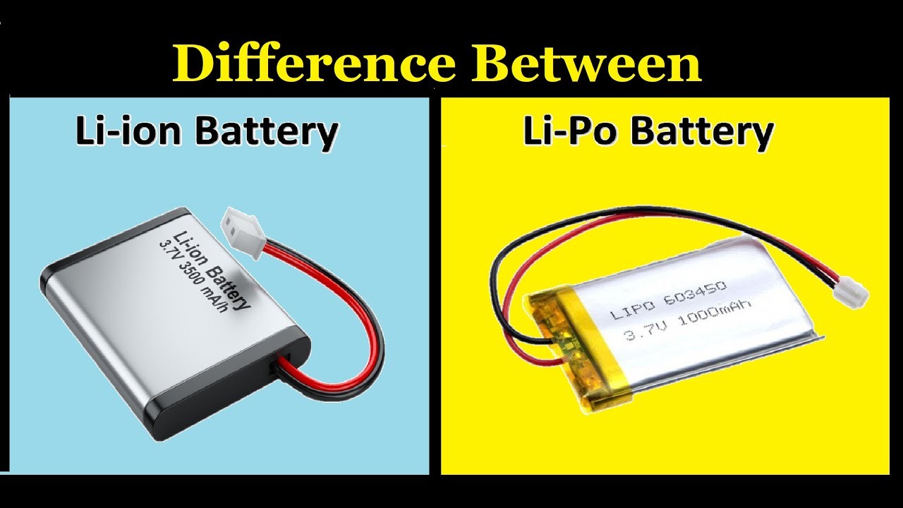 Difference between lithium-ion (Li-ion) and lithium-polymer (Li-poly)  batteries