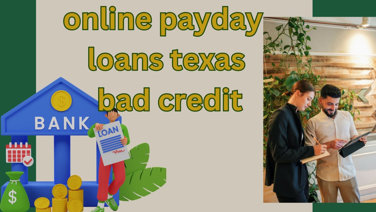 Best 5 Online Payday Loans Texas Bad Credit Guaranteed approval- 2024