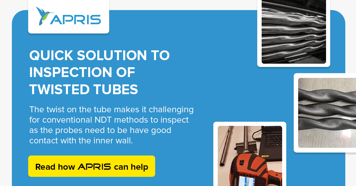 Quick Solution to Inspection of Twisted Tubes