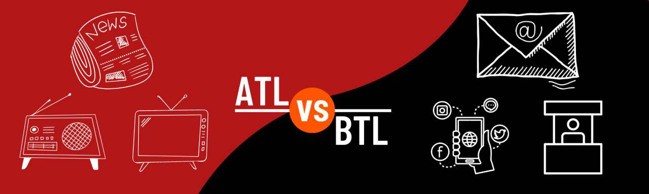 Difference Between ATL And BTL In Digital Marketing