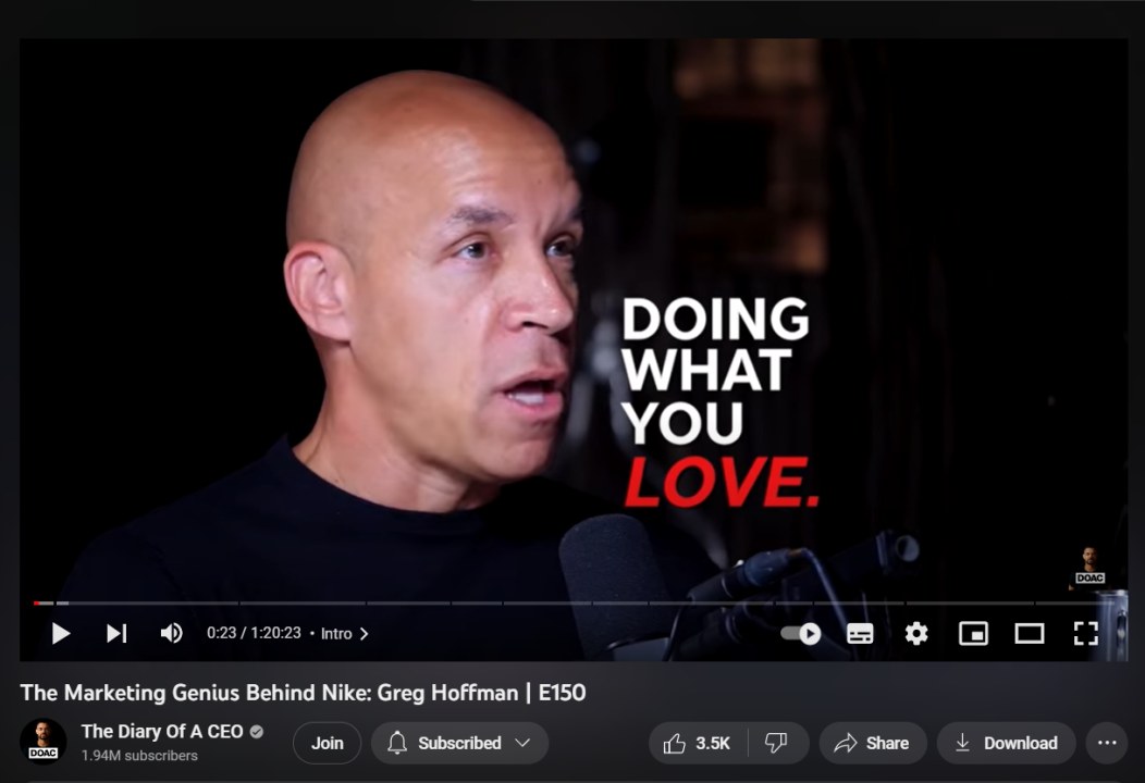 How Nike build its brand : Greg Hoffman