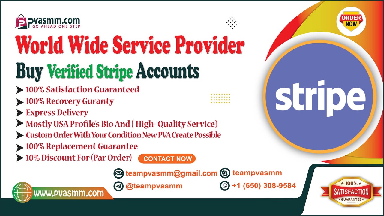 Buy Verified Stripe Account - Best Quality and Payout