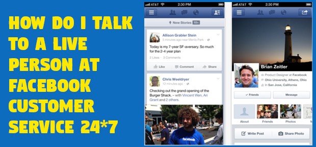 How to talk to a live person on Facebook| Connect with experts