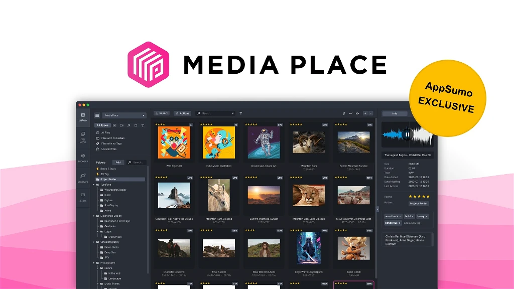 Mediaplace Review: Organize And Transform Your Media in Minutes! Appsumo Lifetime Deal  