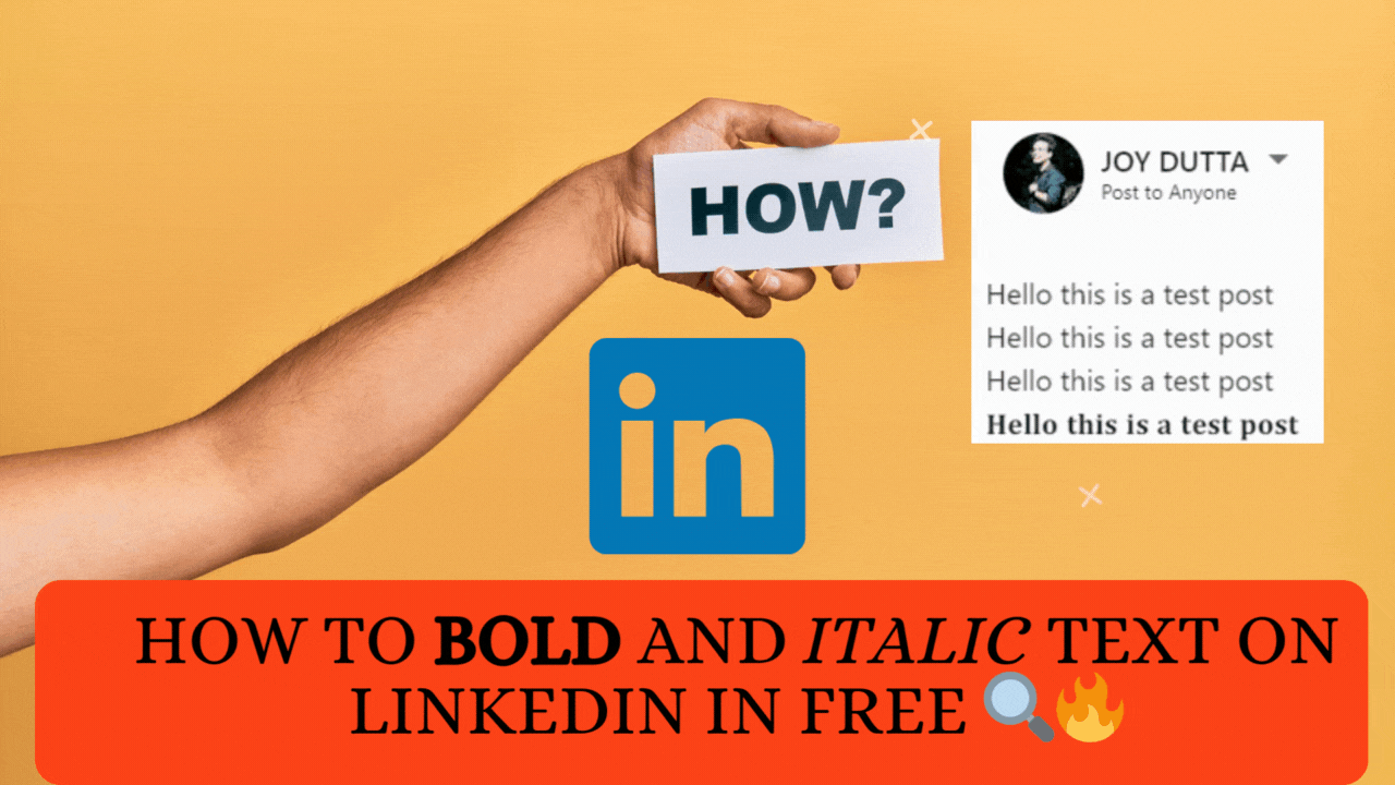 How to use bold & italics on LinkedIn – and why you perhaps shouldn't