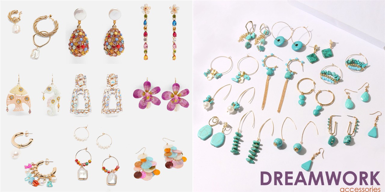 What are the types of earrings and how to choose earrings| Yiwu Dreamwork