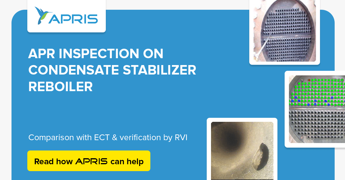 APR Inspection on Condensate Stabilizer Reboiler