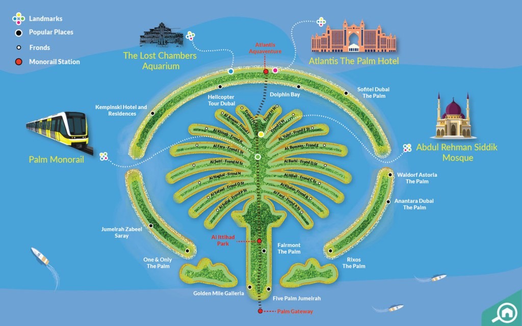            The Palm Jumeirah                        
The self proclaimed 8th Wonder of the world.       By Ashley Holt 