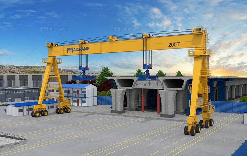 The Working of Gantry Cranes in Construction