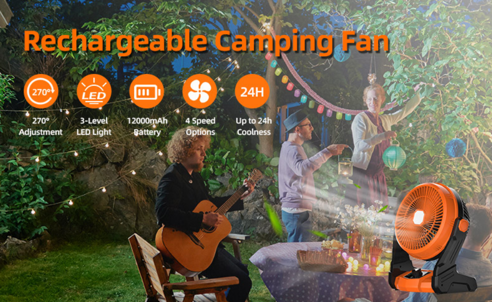 Don't Know How to Pick A Camping Fan? Come Here to See!