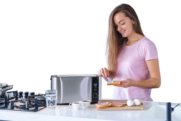 Elite Gourmet ECT-3100 Long Slot 4 Slice Toaster: Elevate Your Toasting  Experience