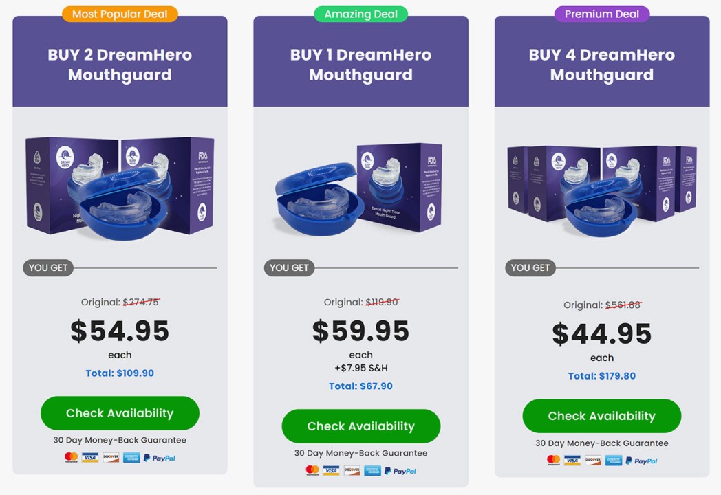 DreamHero Mouthguard Reviews (Critical Report 2023!) You Need To Know First  Before Buying!!