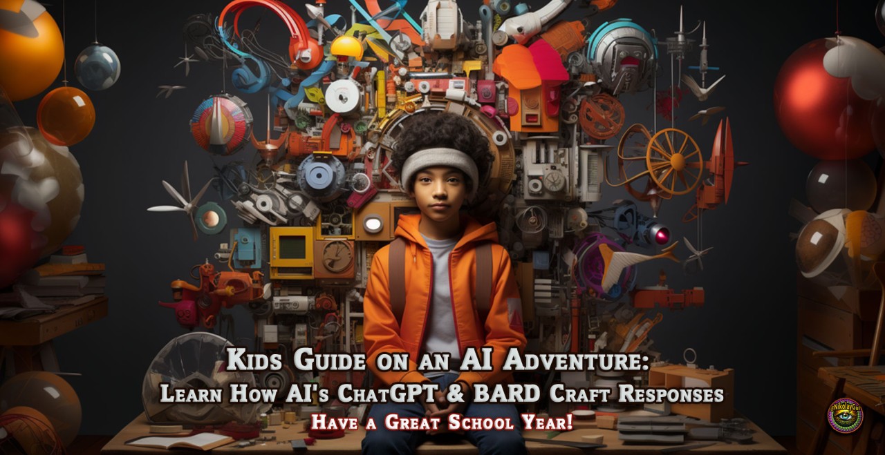 Kids Guide on an AI Adventure: Learn How AI's ChatGPT and BARD Craft Responses