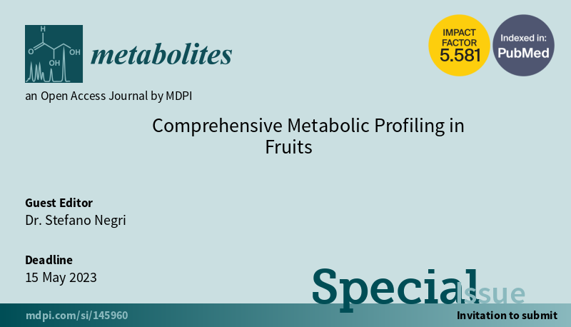Comprehensive Metabolic Profiling in Fruits
