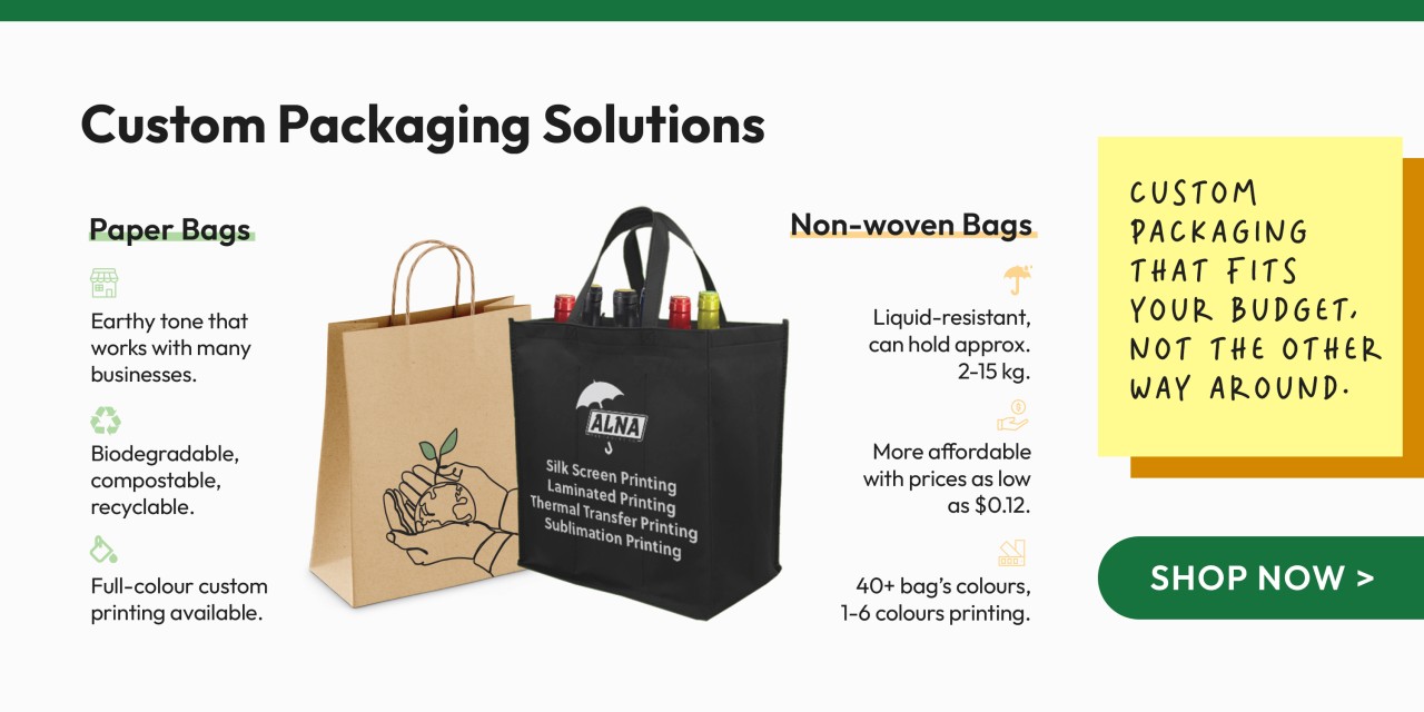 Comparison: Paper Bags vs. Non-woven Bags