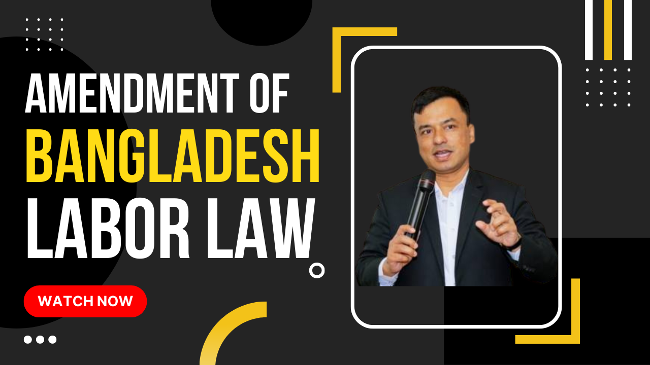 presentation on labour law in bangladesh