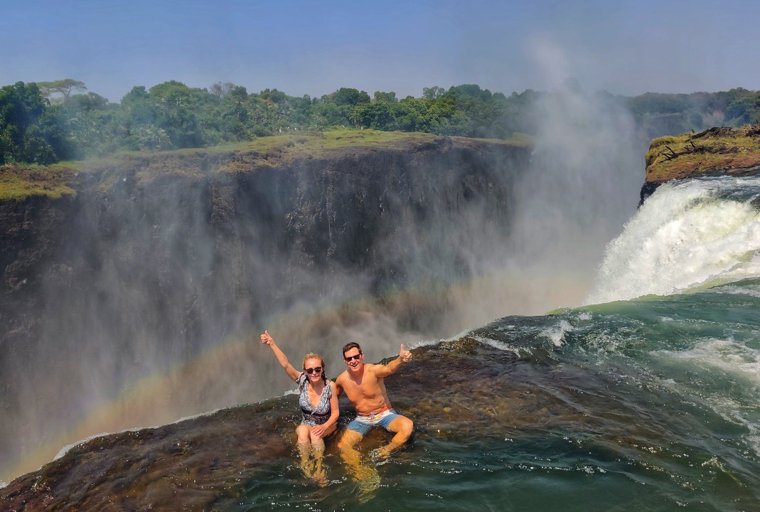 Living on the edge of Victoria Falls