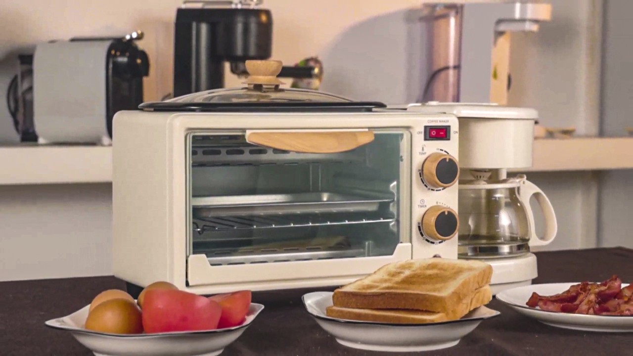 The 3-in-1 Multi-function Breakfast Maker Machine that your Home Appliance  Clients need this