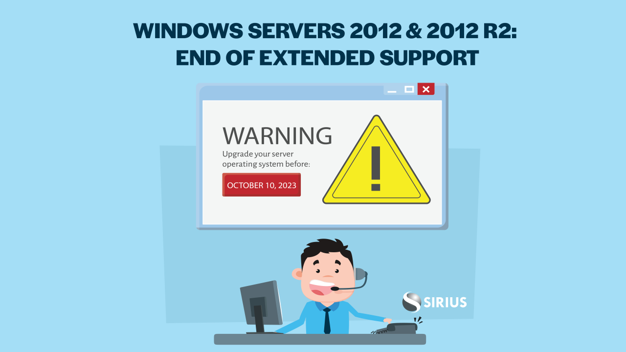 ukuelige honning skab Windows Server 2012 and 2012 R2 End of Extended Support in October 2023