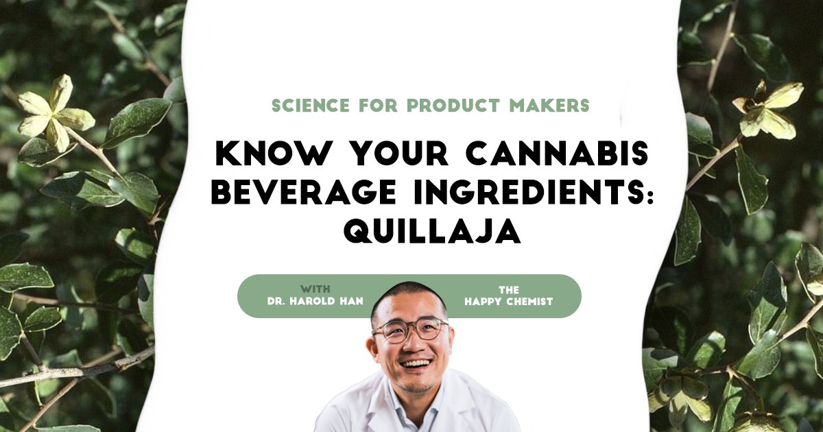 Science for product makers: Know your cannabis beverage ingredients: Quillaja