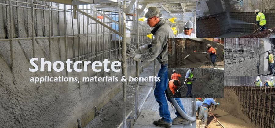The benefits, applications, and materials of shotcrete in construction