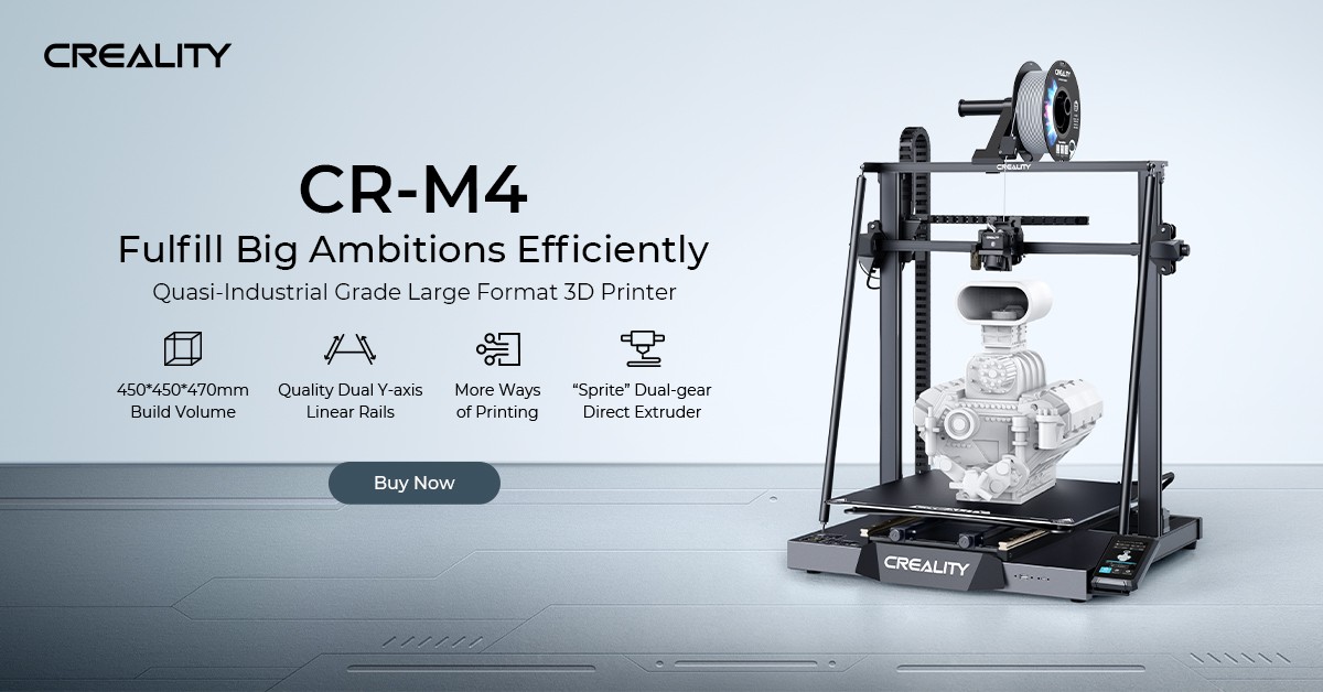 Creality Launches CR-M4, The Next Big Thing in Quality Printing