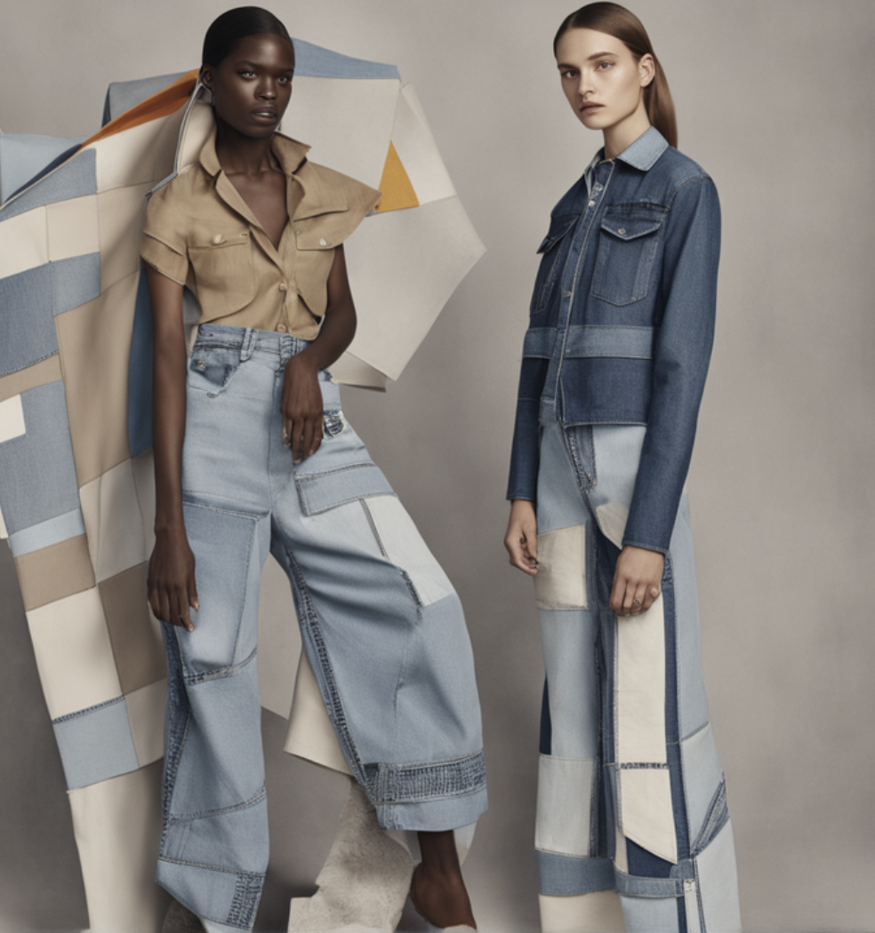 Breaking Down the Denim Trends of Spring/Summer 2024: From