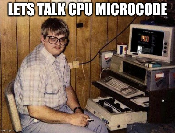 All about CPU microcode