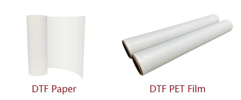What is the difference between DTF paper and DTF film?