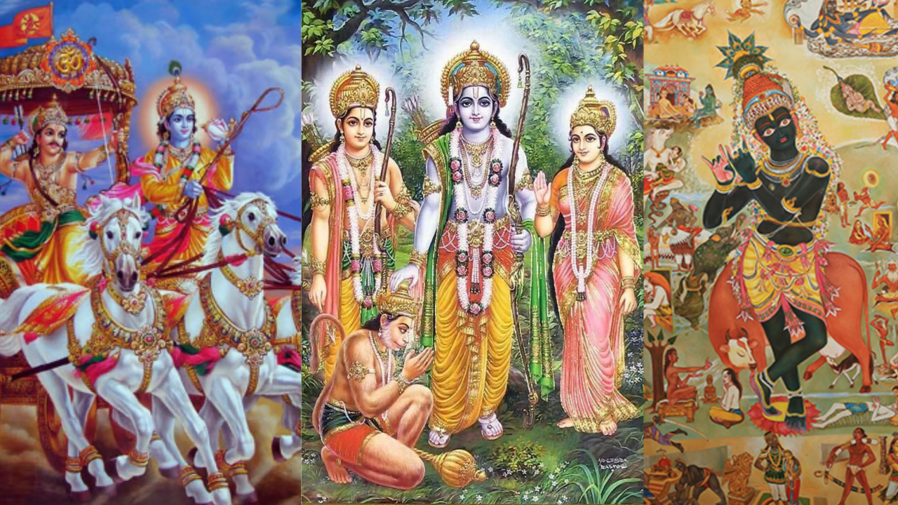 "The Business World and the Ageless Wisdom of the Mahabharata, the Ramayana, and the Bhagavatham"