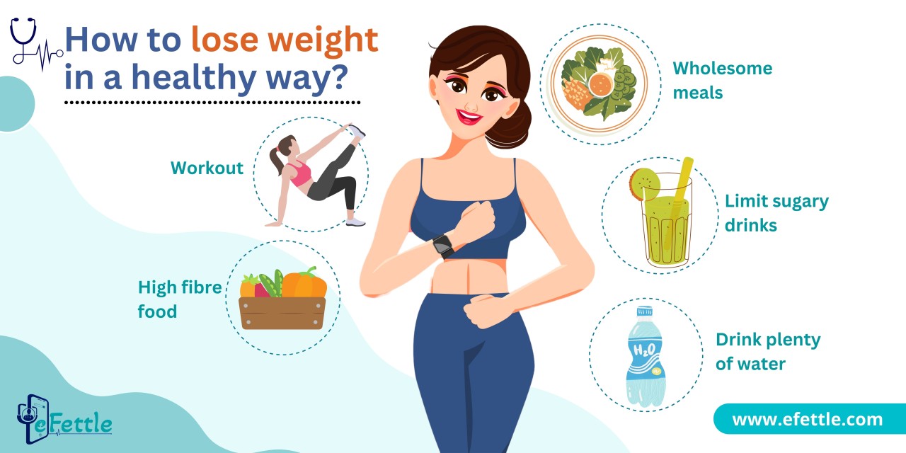How to lose Weight in healthy way??