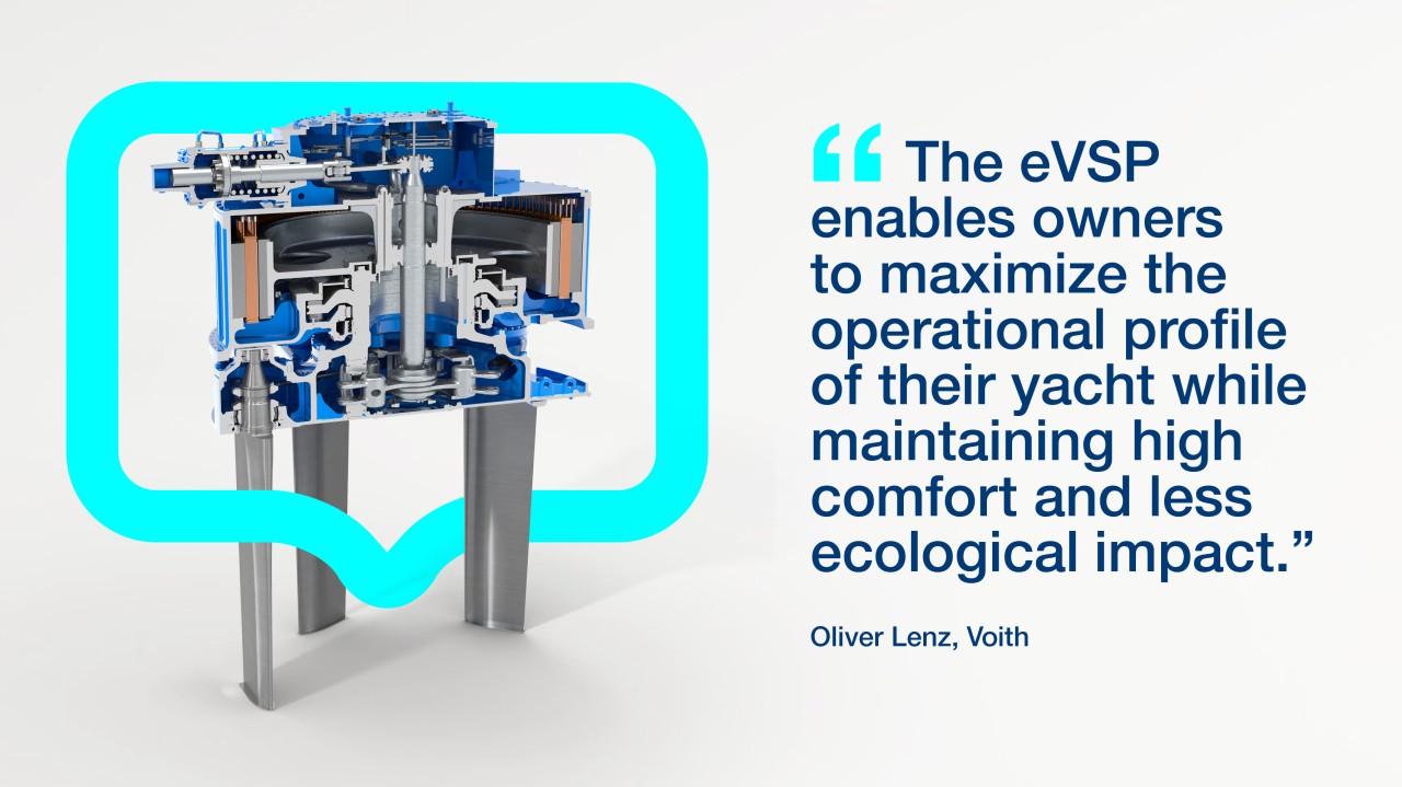 Interview: Oliver Lenz explains how the eVSP increases utilization options, comfort and sustainability of superyachts.