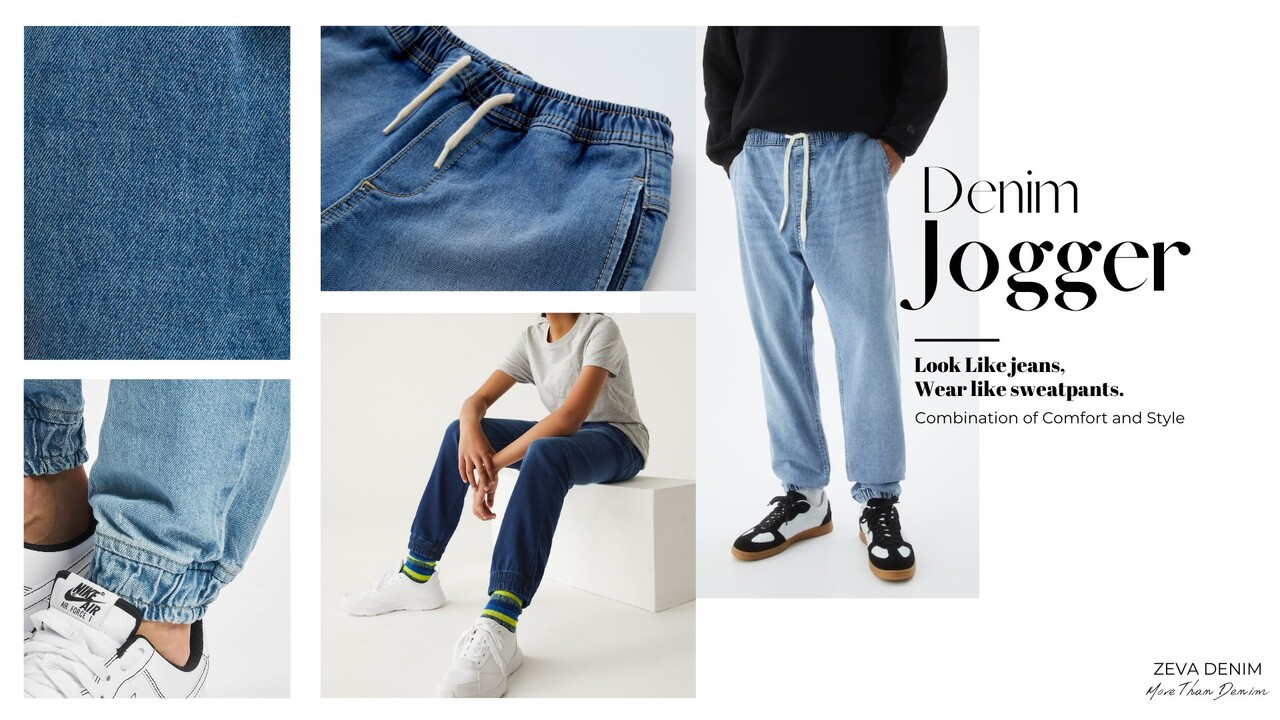 Denim Joggers: Marrying Comfort With Style