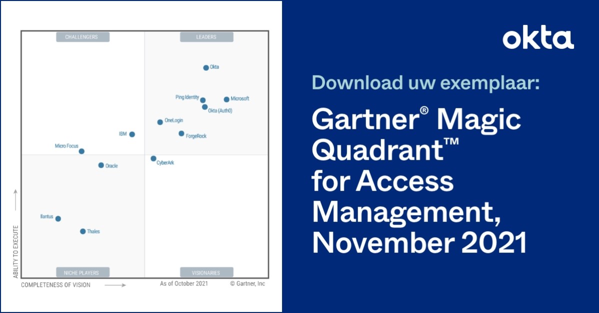 Okta on LinkedIn: Gartner® Magic Quadrant™ for Access Management ...
