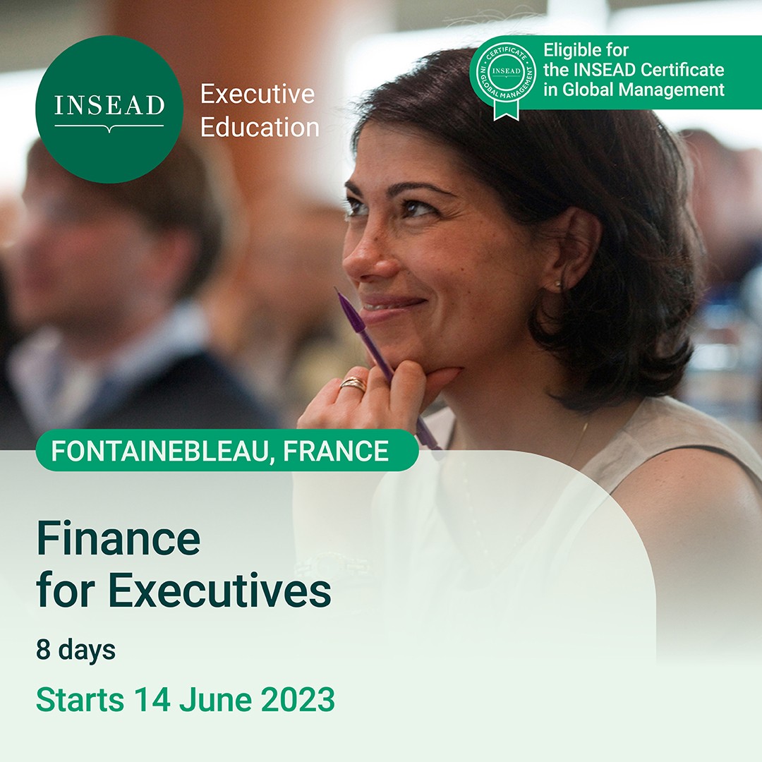 INSEAD Executive Education on LinkedIn: Finance for Executives (LeadGen) INSEAD Executive Education on LinkedIn: Finance for Executives (LeadGen)