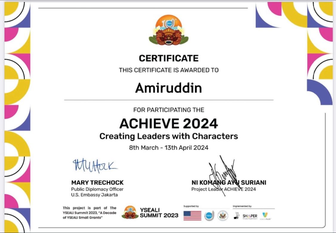 Amiruddin Amiruddin on LinkedIn: I have received a certificate from Amiruddin Amiruddin on LinkedIn: I have received a certificate from