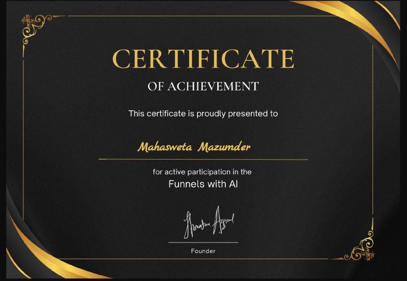 Mahasweta Mazumder on LinkedIn: #certification #marketingskills # Mahasweta Mazumder on LinkedIn: #certification #marketingskills #