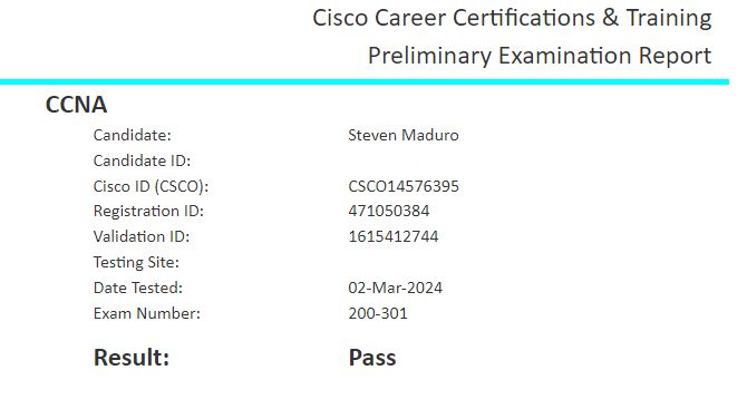 Steven Maduro on LinkedIn: #vettec #aciprotv #cisco #veteran # Steven Maduro on LinkedIn: #vettec #aciprotv #cisco #veteran #