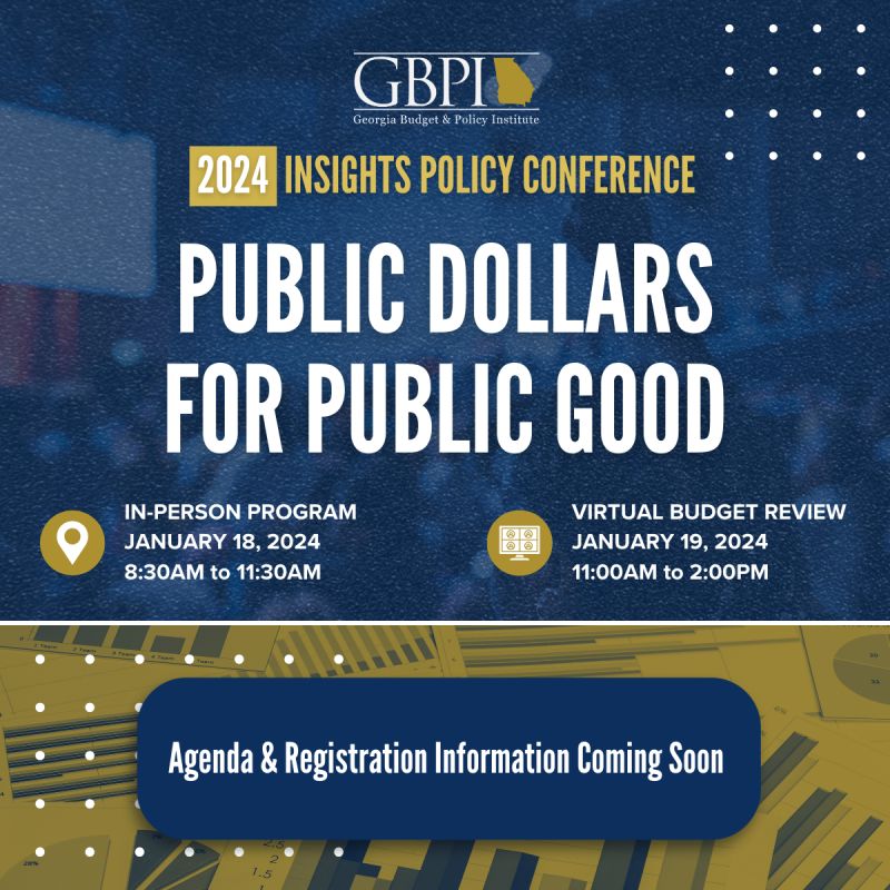 Georgia Budget and Policy Institute on LinkedIn: We invite you to
