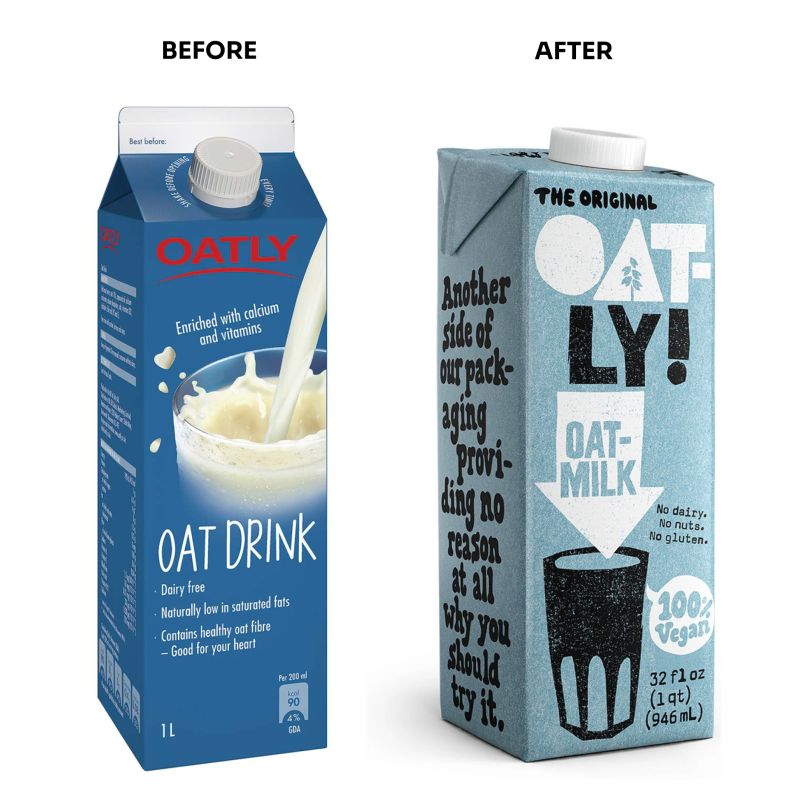 A Short Reminder of Oatly's Rebrand (1 minute read)