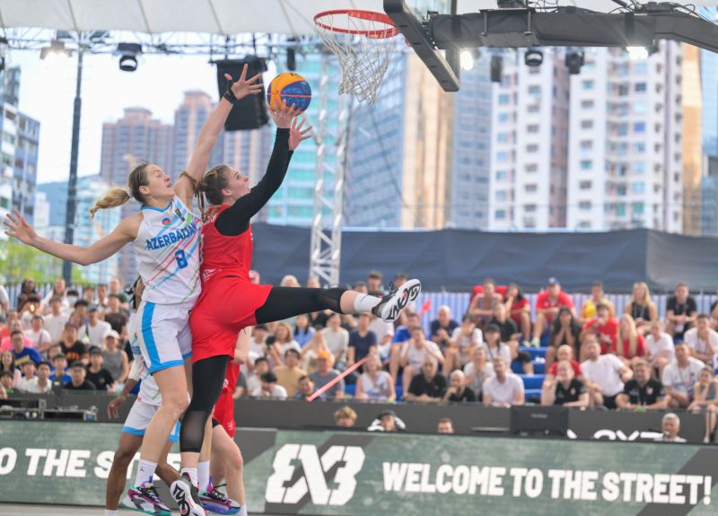 Victoria Park took on a lively street basketball vibe for the inaugural FIBA 3x3 Universality Olympic Qualifying Tournament 1 in Hong Kong (April 12-14), featuring top-level sport, entertainment and kids games. Latvia (men) and Azerbaijan (women) clinched the respective titles to secure their places at this year’s Paris Olympics, while the crowd enjoyed the chance to watch Olympic athletes compete in the heart of the city.    #hongkong #brandhongkong #asiasworldcity #dynamichk #FIBA #FIBA3x3 #basketball 