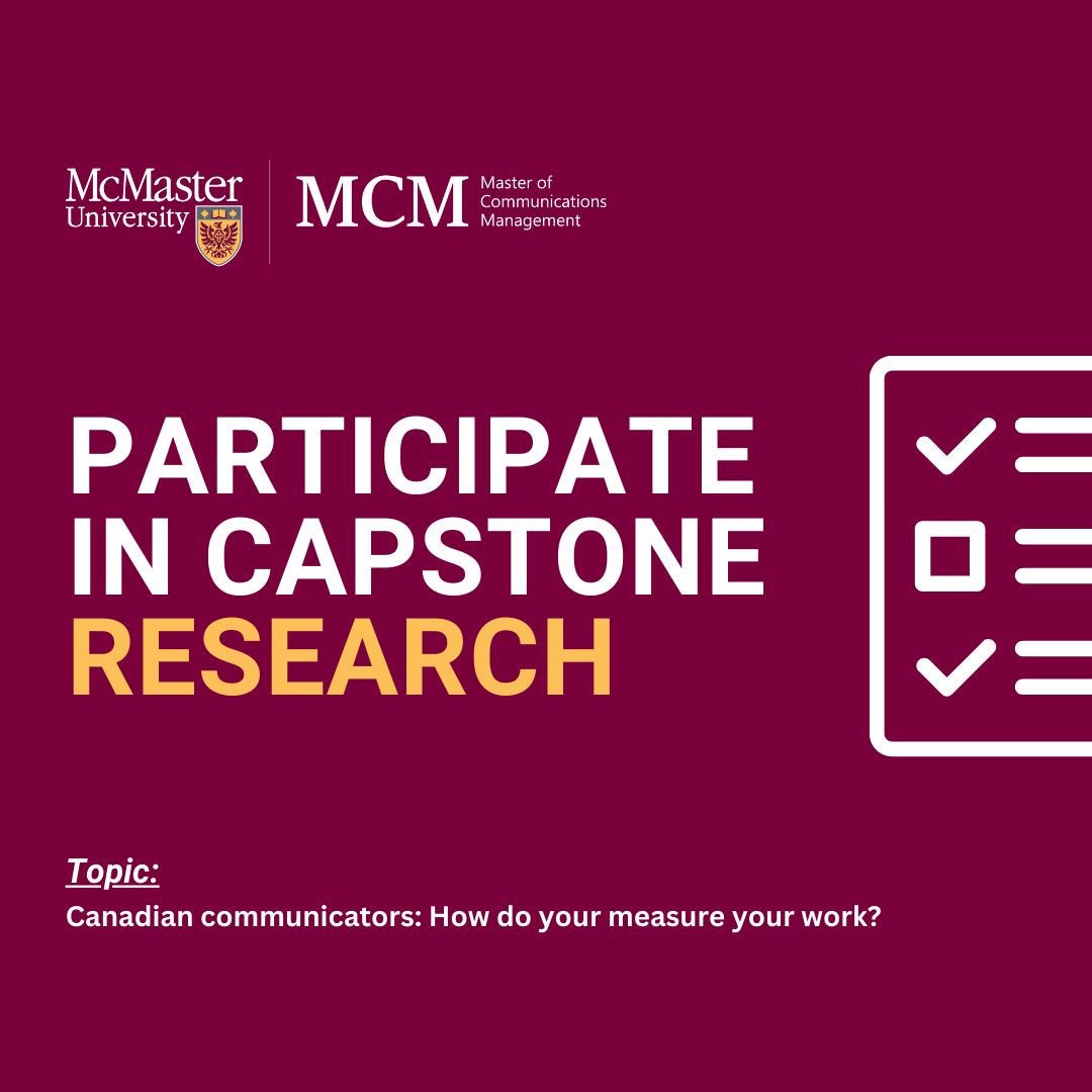 McMaster University Master of Communications Management on LinkedIn McMaster University Master of Communications Management on LinkedIn