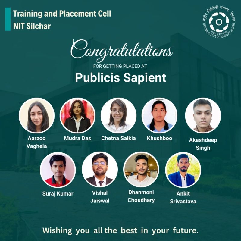 Training & Placement Cell NIT Silchar on LinkedIn: #tnp #nits