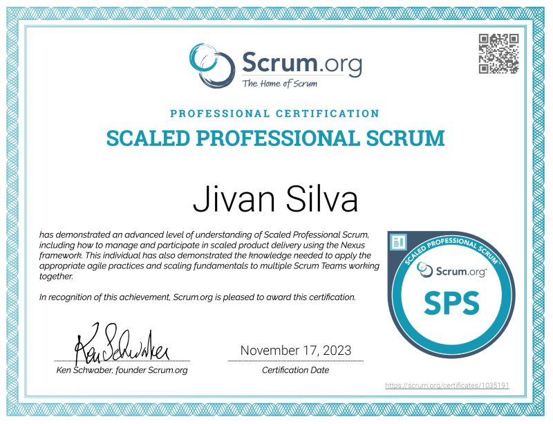 Jivan Silva MPM BCom BSc PMP PSM2 APM PSK CIPM CPD on LinkedIn: I m Jivan Silva MPM BCom BSc PMP PSM2 APM PSK CIPM CPD on LinkedIn: I m