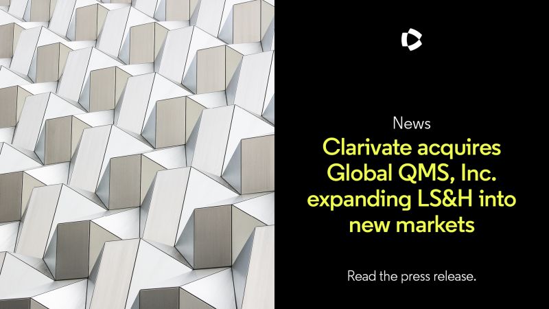 Henry Levy on LinkedIn: Clarivate partners with the Life Sciences ...